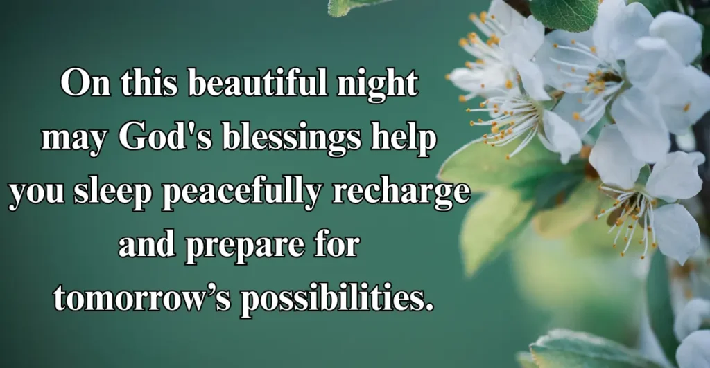 Saturday Night Blessings