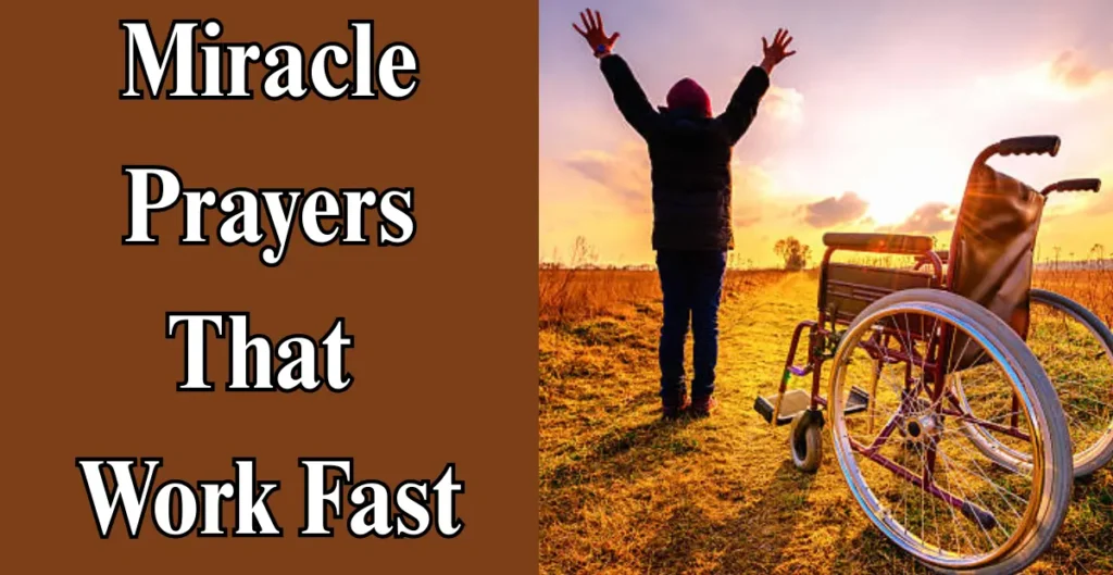 Miracle Prayers That Work Fast