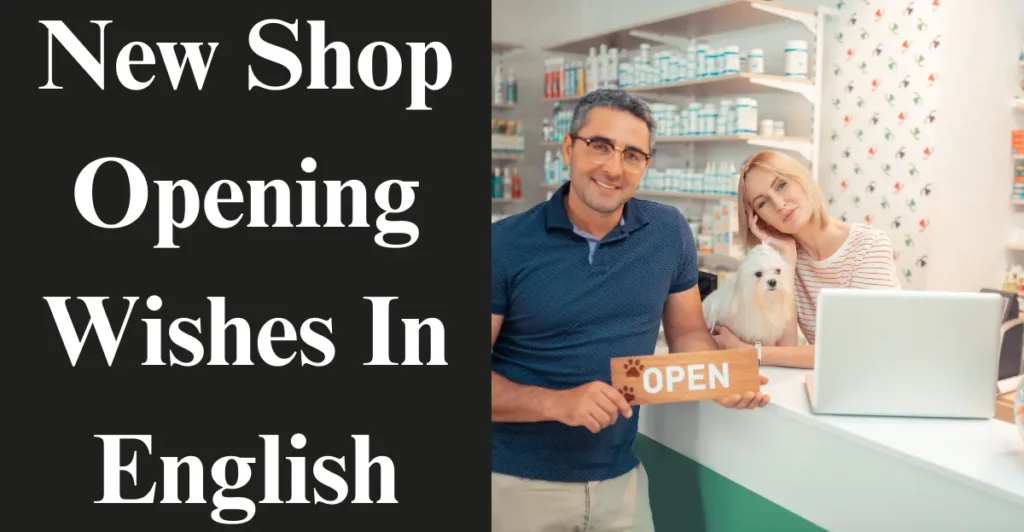 New Shop Opening Wishes In English