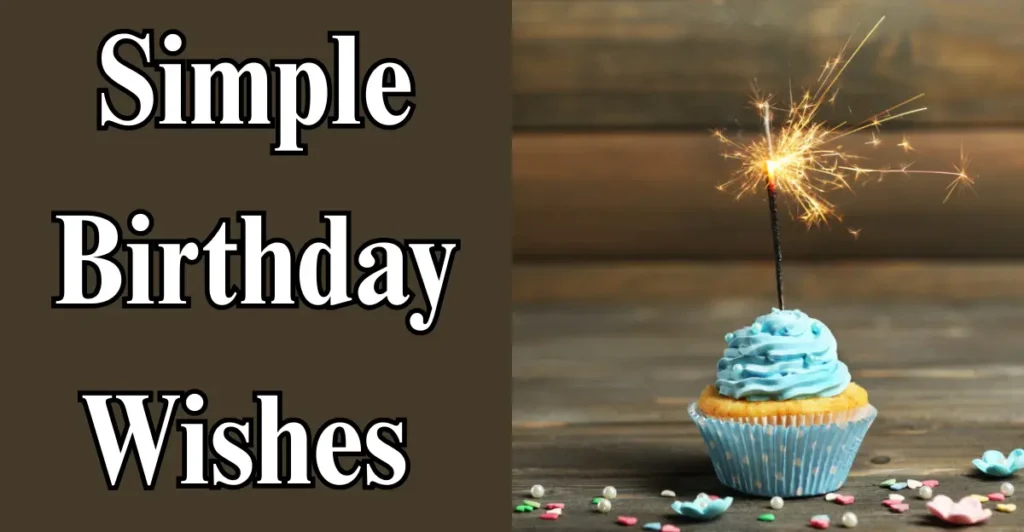 Simple Birthday Wishes 