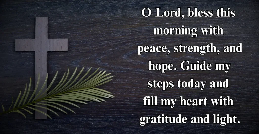 A Prayer for the Morning