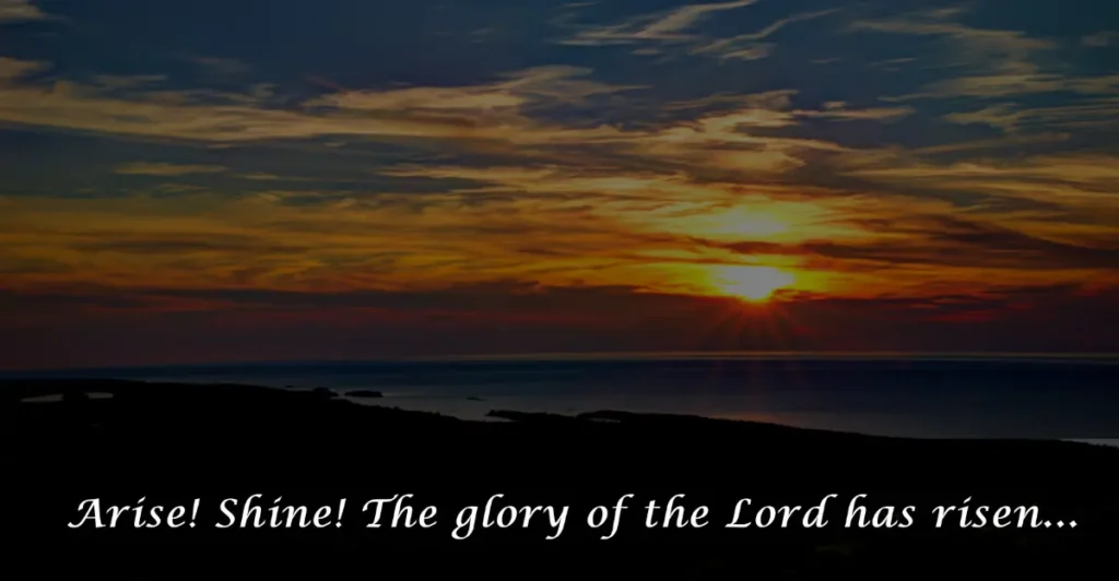 Arise and Shine in My Heart