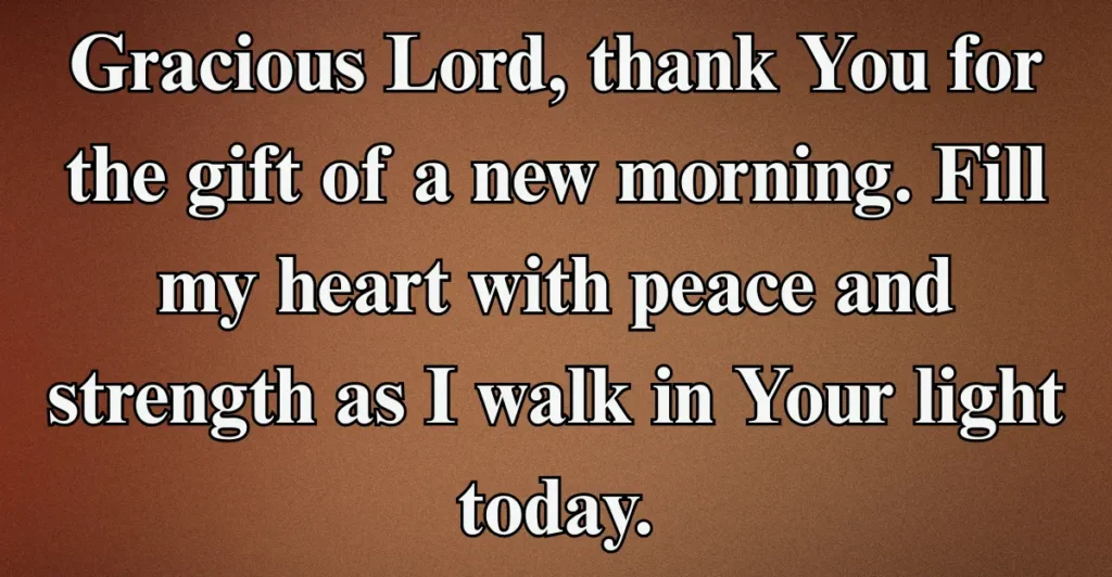 Morning Prayer with Scriptures