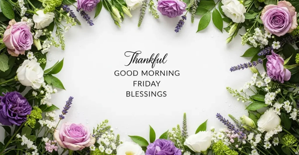 Thankful Good Morning Friday Blessings