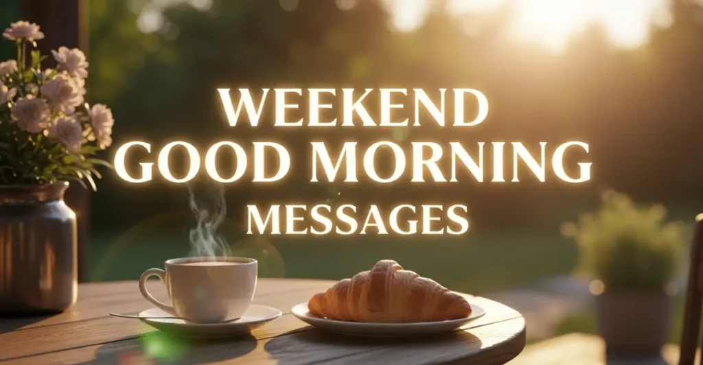 Weekend Good Morning Messages