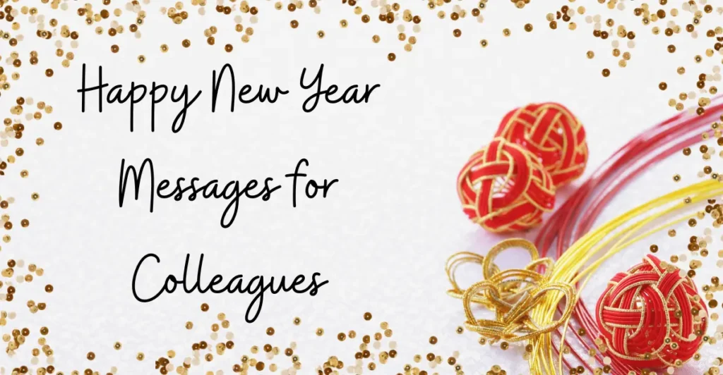 Happy New Year Messages for Colleagues