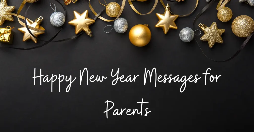 Happy New Year Messages for Parents