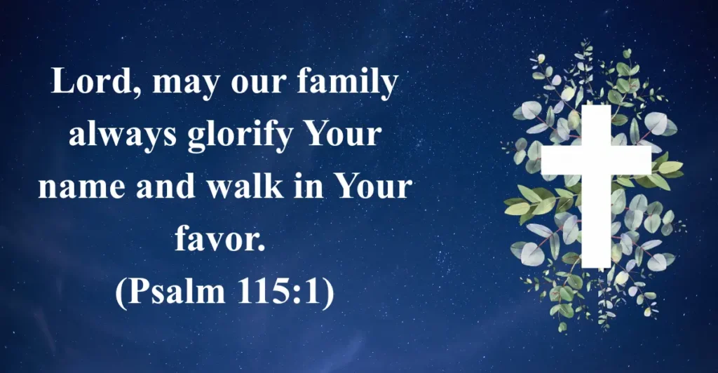 70 Prayer Points for Family With Scriptures