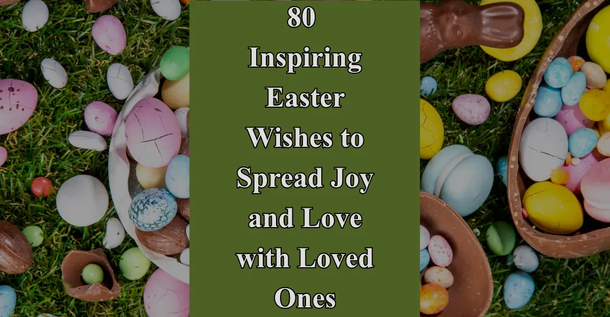 80 Inspiring Easter Wishes to Spread Joy and Love with Loved Ones