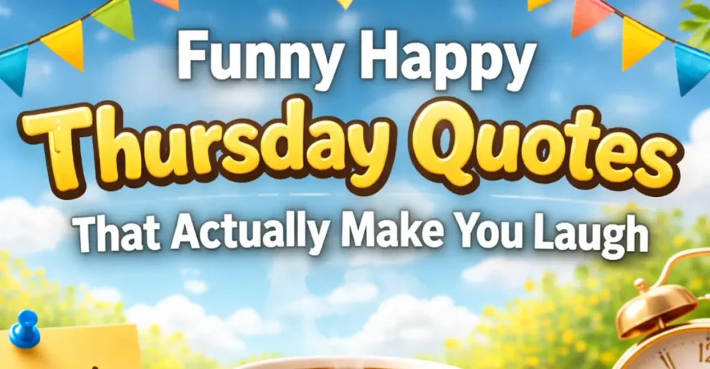 Funny Happy Thursday Quotes That Actually Make You Laugh