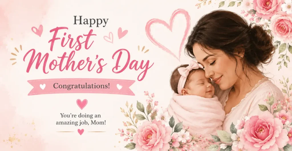First Mother's Day Messages