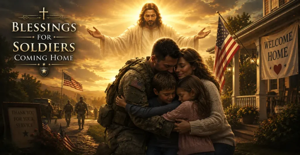 Blessings for Soldiers Coming Home