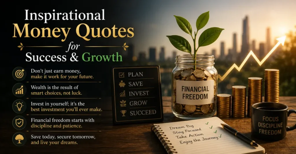 Inspirational Money Quotes for Success & Growth