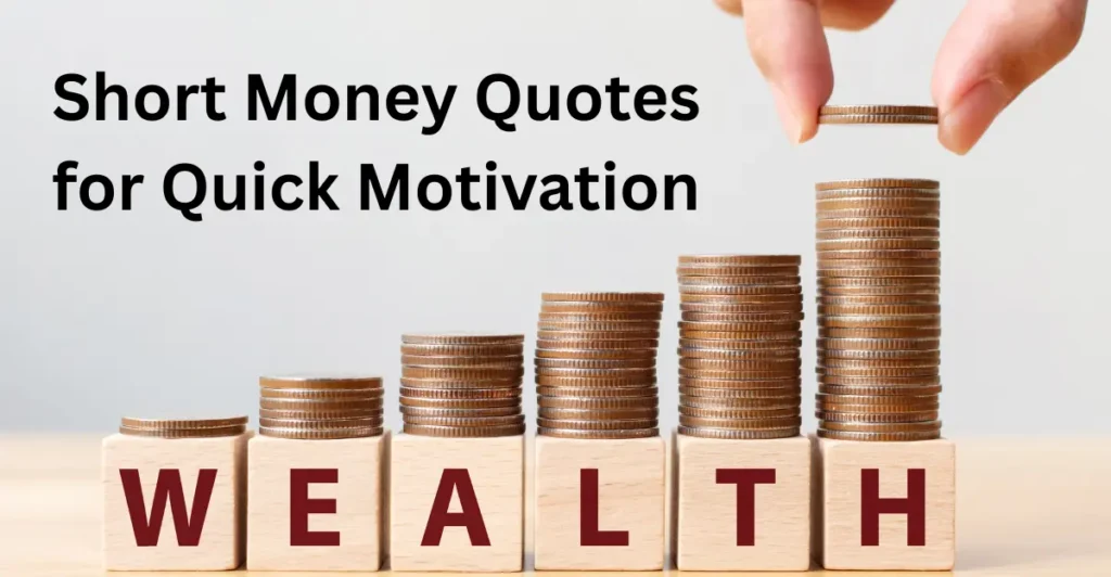 Short Money Quotes for Quick Motivation