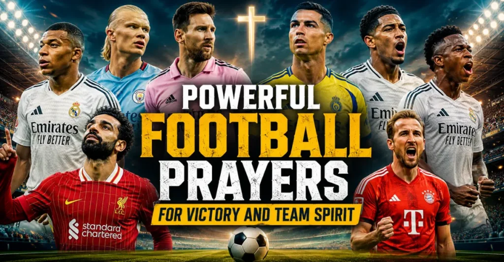 Powerful Football Prayers for Victory and Team Spirit