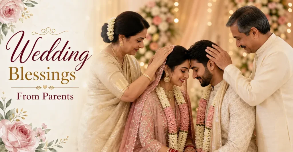 Wedding Blessings From Parents